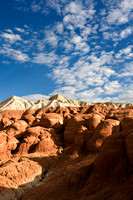 Clouds and Mounds in Escalante National Monument