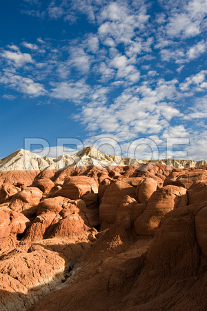 Clouds and Mounds in Escalante National Monument